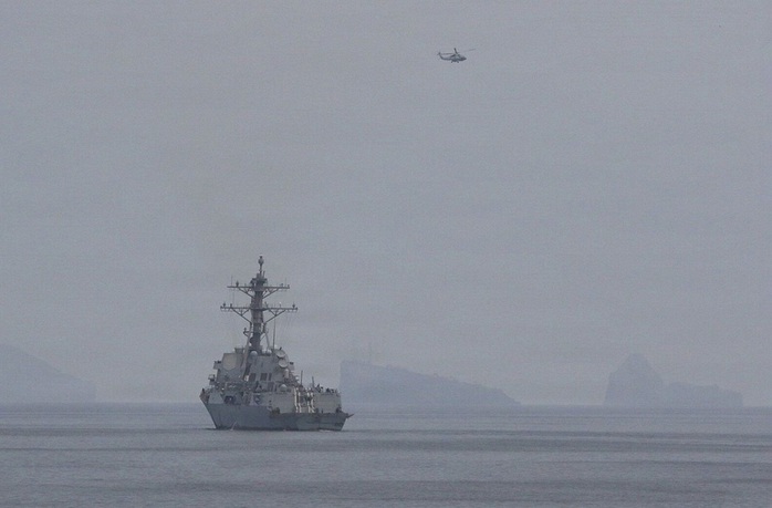 Hải quân Mỹ buộc 8 tàu chở dầu "liên quan đến Iran" quay đầu - Ảnh 1. Hải quân Mỹ buộc 8 tàu chở dầu "liên quan đến Iran" quay đầu - Ảnh 1.