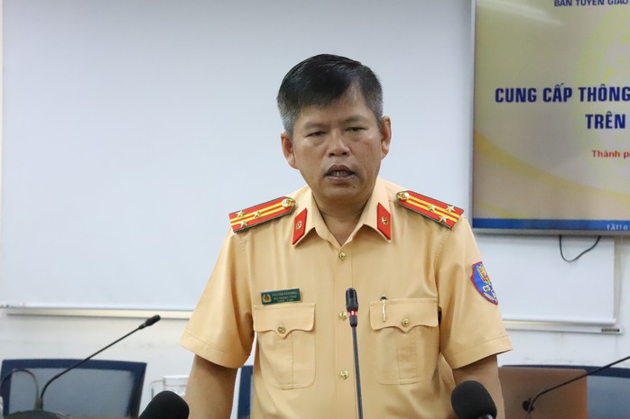 C&ocirc;ng an TPHCM tập trung xử l&yacute; nồng độ cồn, chạy qu&aacute; tốc độ trong dịp lễ - Ảnh 1.