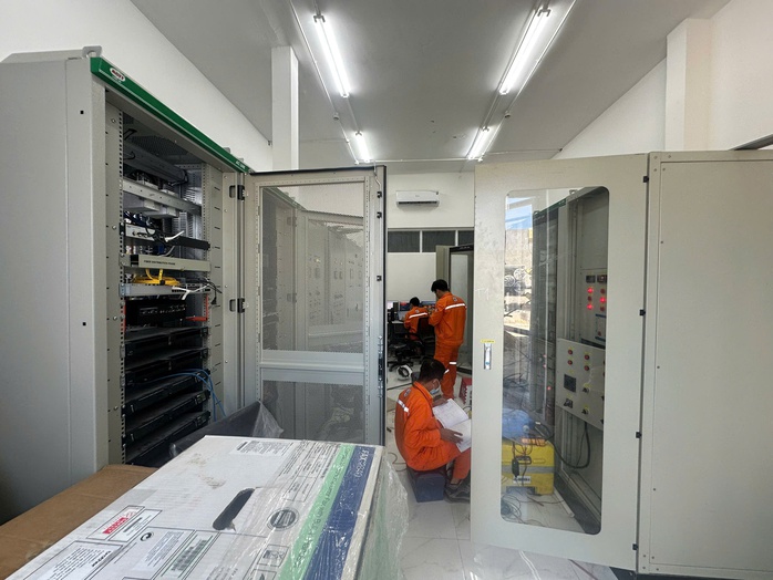 EVNSPC đ&oacute;ng điện, vận h&agrave;nh trạm biến &aacute;p 110kV Lại Sơn - Ảnh 1.