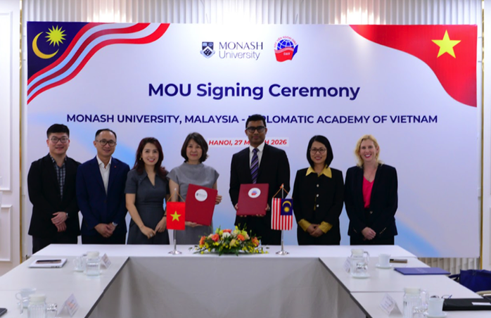 Đại học Monash mở rộng lộ tr&igrave;nh học tập quốc tế cho sinh vi&ecirc;n Học viện Ngoại giao - Ảnh 1.