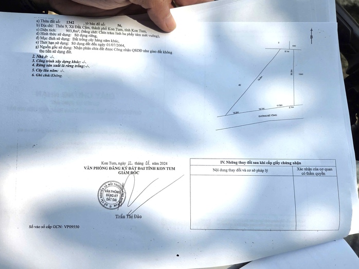 L&agrave;m r&otilde; việc "bất nhất" khi xử l&yacute; hồ sơ chuyển đổi đất - Ảnh 1.
