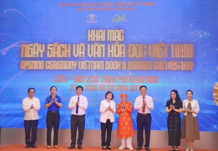 Khai mạc Ng&agrave;y S&aacute;ch v&agrave; Văn h&oacute;a đọc Việt Nam lần 5 tại TP HCM - Ảnh 2.