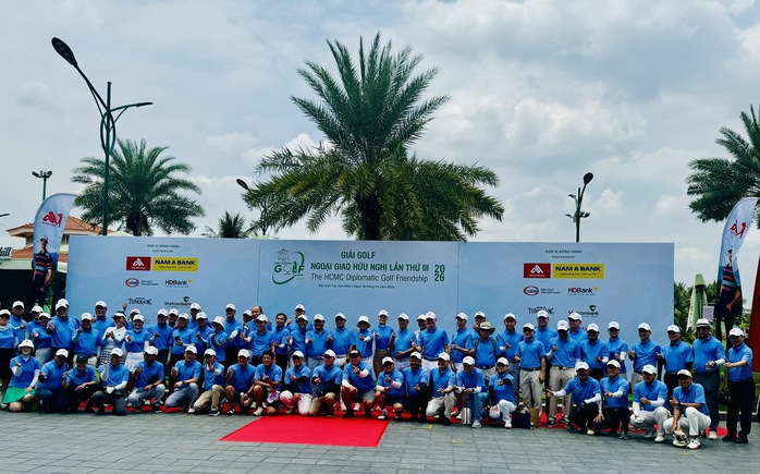 S&ocirc;i nổi Giải golf Ngoại giao Hữu nghị 2026 - Ảnh 1.