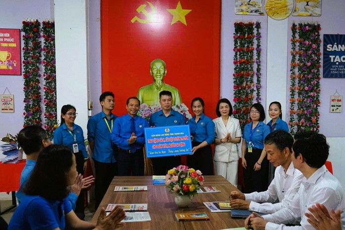 C&ocirc;ng đo&agrave;n Thanh H&oacute;a ph&aacute;t động "Th&aacute;ng C&ocirc;ng nh&acirc;n" năm 2026 - Ảnh 4.