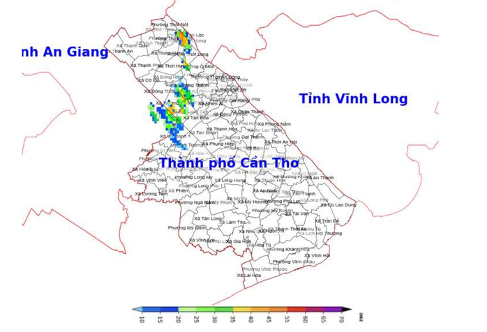 Cần Thơ cảnh b&aacute;o mưa lớn v&agrave; d&ocirc;ng lốc trong chiều nay , ng&agrave;y 19 - 4 - 2026 - Ảnh 1.