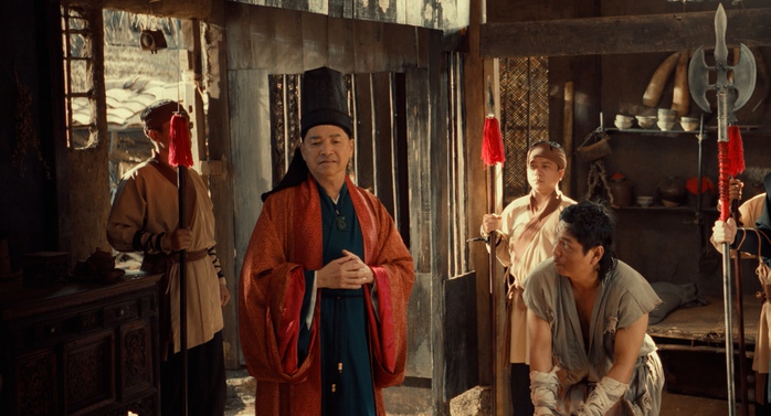 Anh Tạ "Mưa đỏ" tạo h&igrave;nh kh&aacute;c lạ, tấu hề c&ugrave;ng Đức Thịnh, Mai Phương - Ảnh 7.