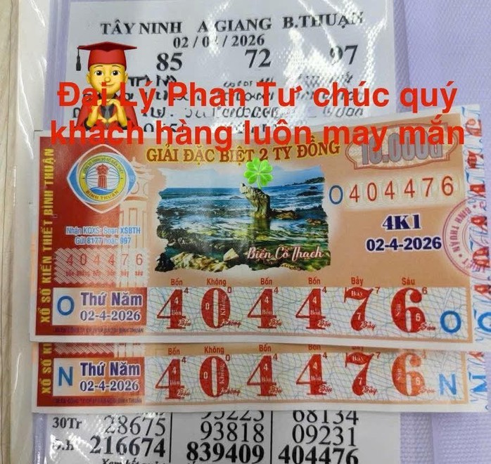 2 giải độc đắc xổ số miền Nam lộ diện v&agrave;o s&aacute;ng sớm 3-4 - Ảnh 2.