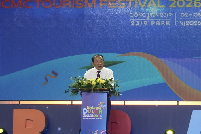  Khai mạc Ng&agrave;y hội Du lịch TP.HCM 2026: Đưa trải nghiệm v&agrave; c&ocirc;ng nghệ th&agrave;nh "đ&ograve;n bẩy"  - Ảnh 3.