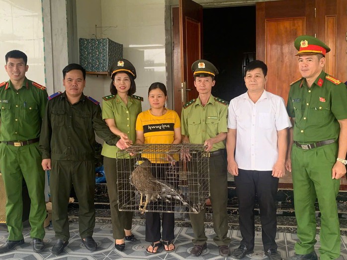 H&agrave; Tĩnh: Người d&acirc;n giao nộp hai c&aacute; thể động vật nguy cấp, qu&yacute; hiếm - Ảnh 1.