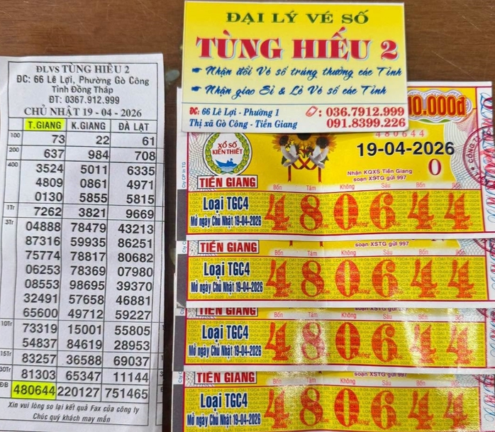 Chiều 20-4, lộ diện kh&aacute;ch h&agrave;ng tr&uacute;ng 2 giải độc đắc xổ số miền Nam - Ảnh 4.