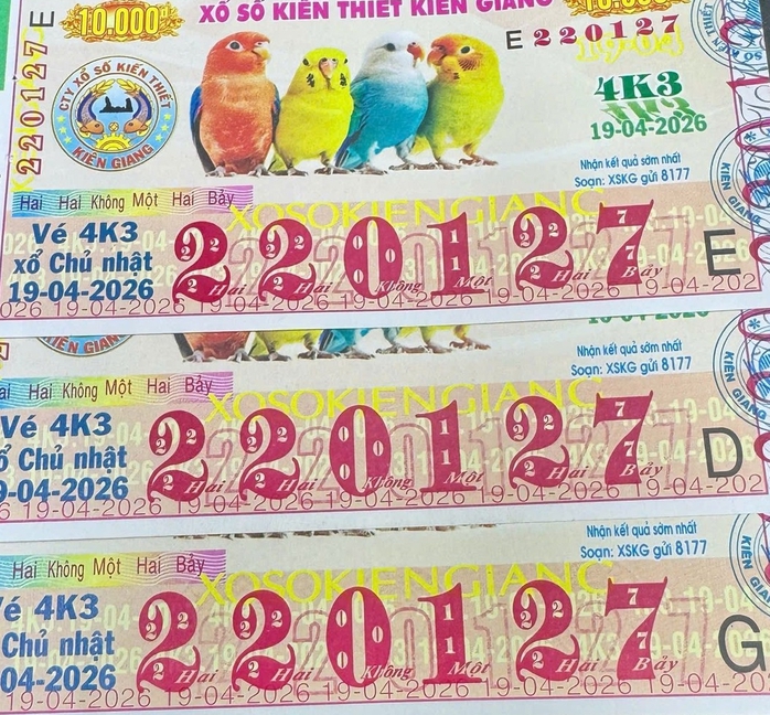 Chiều 20-4, lộ diện kh&aacute;ch h&agrave;ng tr&uacute;ng 2 giải độc đắc xổ số miền Nam - Ảnh 2.