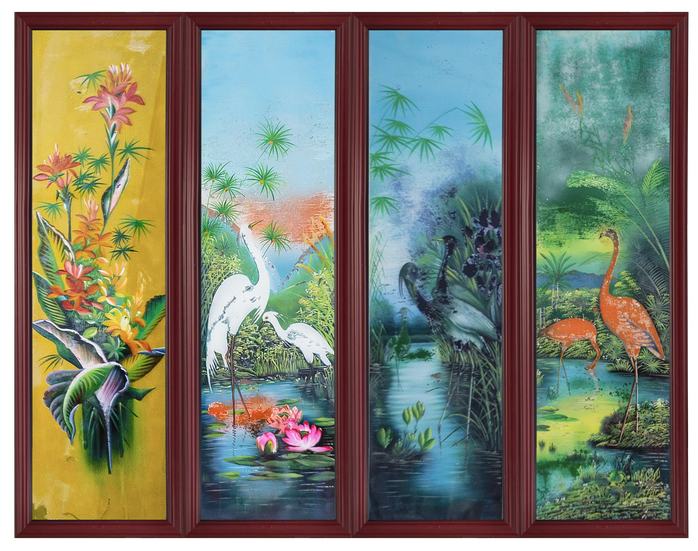 T&aacute;i hiện d&ograve;ng tranh kiếng Nam Bộ - Ảnh 2.
