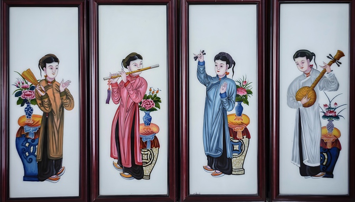 T&aacute;i hiện d&ograve;ng tranh kiếng Nam Bộ - Ảnh 3.