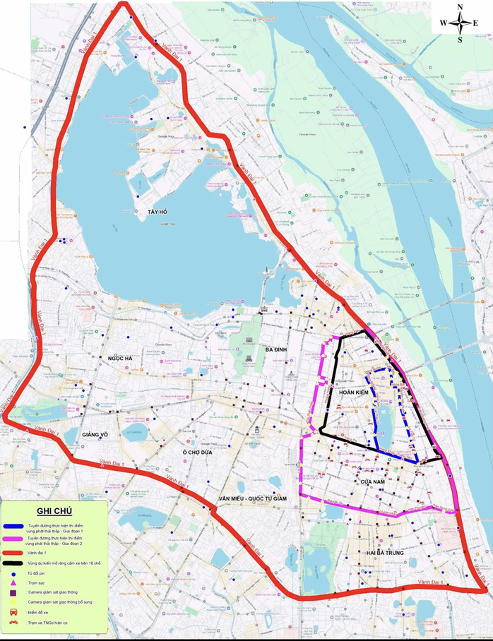Cấm xe m&aacute;y xăng tại H&agrave; Nội từ ng&agrave;y 1 - 7: Th&iacute; điểm v&ugrave;ng ph&aacute;t thải thấp - Ảnh 2.