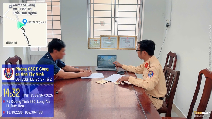 T&acirc;y Ninh xử phạt t&agrave;i xế xe tải lấn l&agrave;n tr&ecirc;n ĐT . 824 Ng&agrave;y 22 - 4 - 2026 - Ảnh 3.