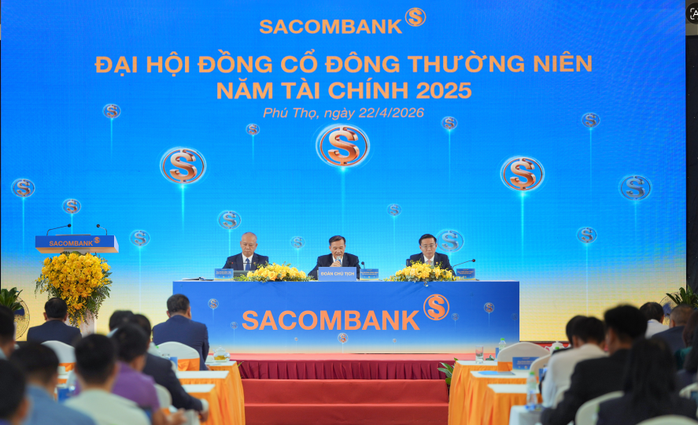 Cổ đ&ocirc;ng SACOMBANK đồng thuận đổi t&ecirc;n th&agrave;nh Ng&acirc;n h&agrave;ng TMCP S&agrave;i G&ograve;n T&agrave;i Lộc - Ảnh 1.