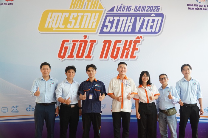 Bất ngờ với nhiều th&iacute; sinh nổi bật tại Hội thi Học sinh, sinh vi&ecirc;n giỏi nghề th&agrave;nh phố năm 2026 - Ảnh 1.