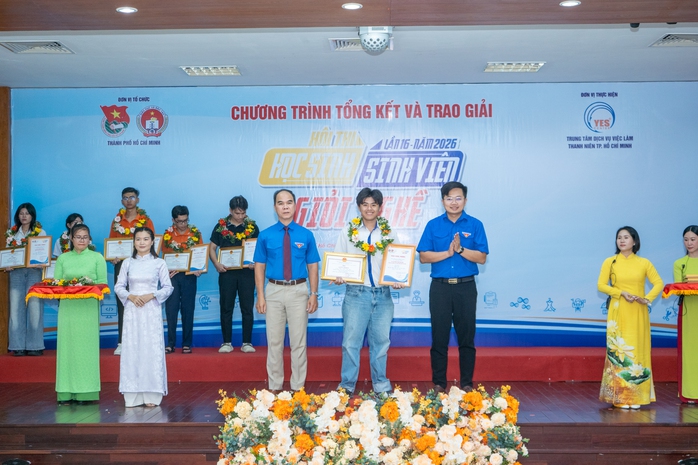 Bất ngờ với nhiều th&iacute; sinh nổi bật tại Hội thi Học sinh, sinh vi&ecirc;n giỏi nghề th&agrave;nh phố năm 2026 - Ảnh 3.