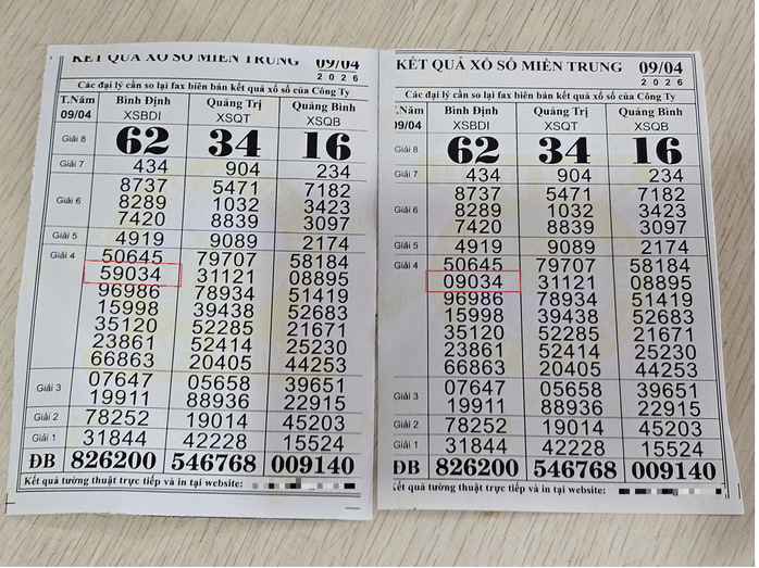 Kết quả xổ số sai tr&ecirc;n trang web: Đại l&yacute; v&eacute; số miền T&acirc;y khuyến c&aacute;o g&igrave;? - Ảnh 1.