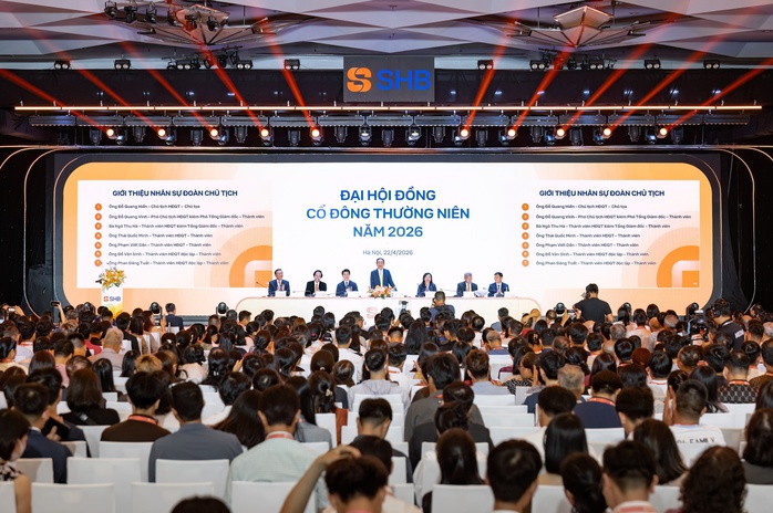 Kỷ lục cổ đ&ocirc;ng tham dự - Niềm tin hội tụ, SHB sẵn s&agrave;ng bứt ph&aacute; trong kỷ nguy&ecirc;n vươn m&igrave;nh - Ảnh 1.
