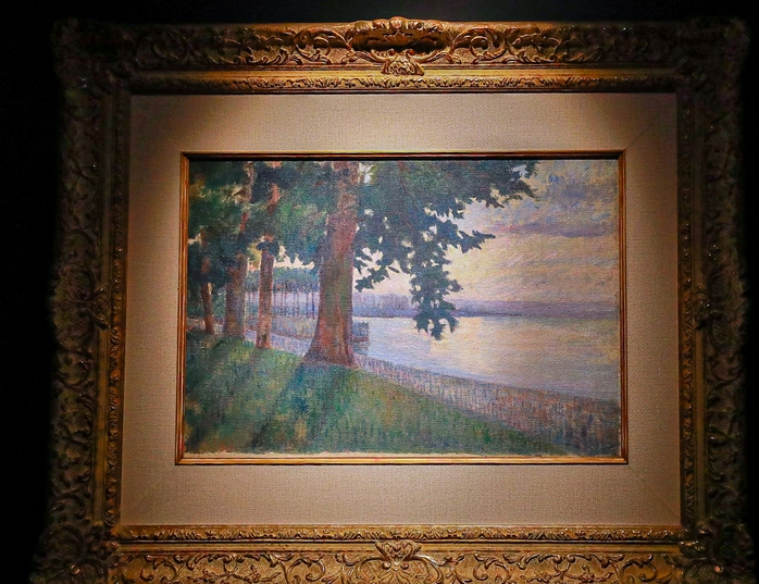 Chi&ecirc;m ngưỡng 20 t&aacute;c phẩm hội họa của vua H&agrave;m Nghi tại Văn Miếu - Quốc Tử Gi&aacute;m - Ảnh 6.