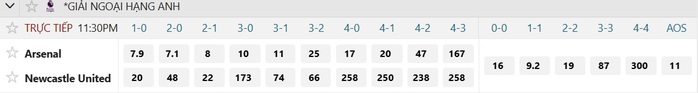 Soi tỉ số trận Arsenal &ndash; Newcastle: B&ugrave;ng nổ ở s&acirc;n Emirates - Ảnh 2.