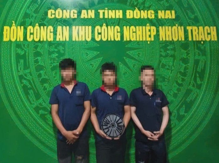 3 Đối tượng bị Bắt v&igrave; trộm cắp t&agrave;i sản tại c&ocirc;ng ty TNHH g . I . Ở Đồng Nai - Ảnh 1.
