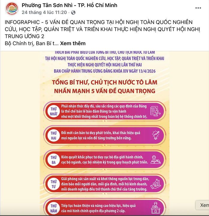 To&agrave;n cảnh b&ugrave;ng nổ c&aacute;c trang ch&iacute;nh thống của c&ocirc;ng an, phường, x&atilde; tr&ecirc;n mạng x&atilde; hội - Ảnh 4.