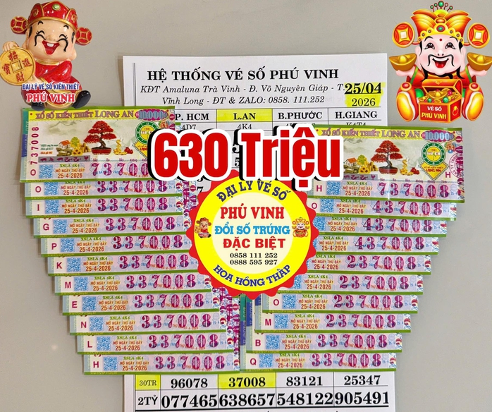 Xổ số miền Nam: S&aacute;ng 27-4, giải độc đắc xuất hiện ở TPHCM, Vĩnh Long v&agrave; An Giang - Ảnh 4.