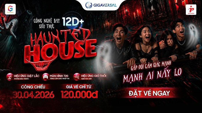 "N&iacute;n thở" với h&agrave;nh tr&igrave;nh bay xuy&ecirc;n "ng&ocirc;i nh&agrave; ma &aacute;m" 12D+ lần đầu xuất hiện tại TP HCM  - Ảnh 1.