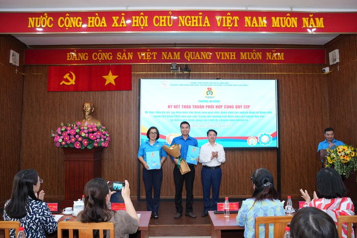 Đẩy mạnh chăm lo đời sống, vật chất và tinh thần cho đoàn viên – lao động trong Tháng Công nhân - Ảnh 3.