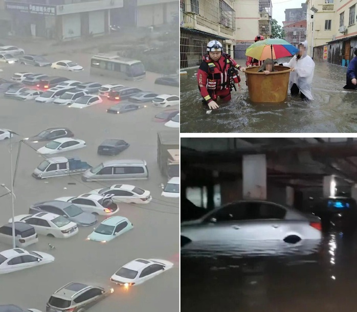 Trung Quốc: Kh&acirc;m Ch&acirc;u hứng chịu trận mưa lớn kỷ lục trong 10 năm qua - Ảnh 3.