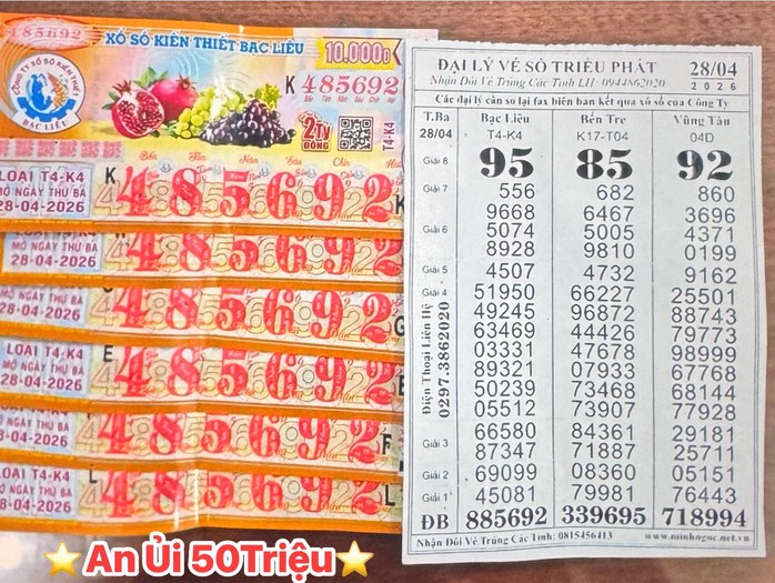 S&aacute;ng 29-4, xuất hiện nhiều người tr&uacute;ng xổ số miền Nam - Ảnh 6.