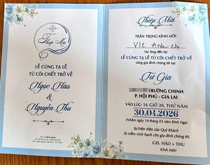 Lễ c&uacute;ng từ c&otilde;i chết trở về của vợ chồng Gia Lai g&acirc;y X&ocirc;n xao cộng đồng - Ảnh 3.