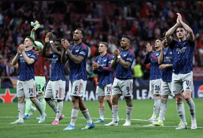 Arsenal cầm h&ograve;a Atletico Madrid, rộng cửa v&agrave;o chung kết Champions League - Ảnh 8.