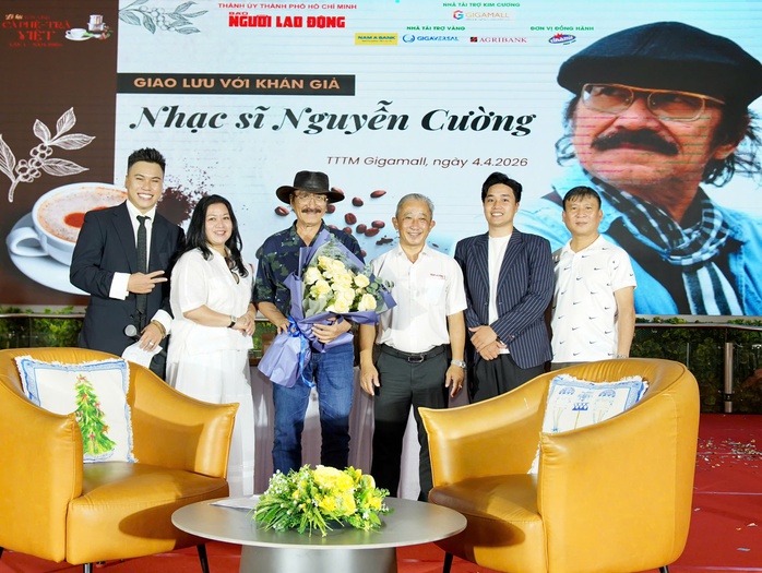 VIDEO: Nhạc sĩ Nguyễn Cường giao lưu tại Lễ hội “Tôn vinh cà phê - trà Việt” lần 4 năm 2026 - Ảnh 3.