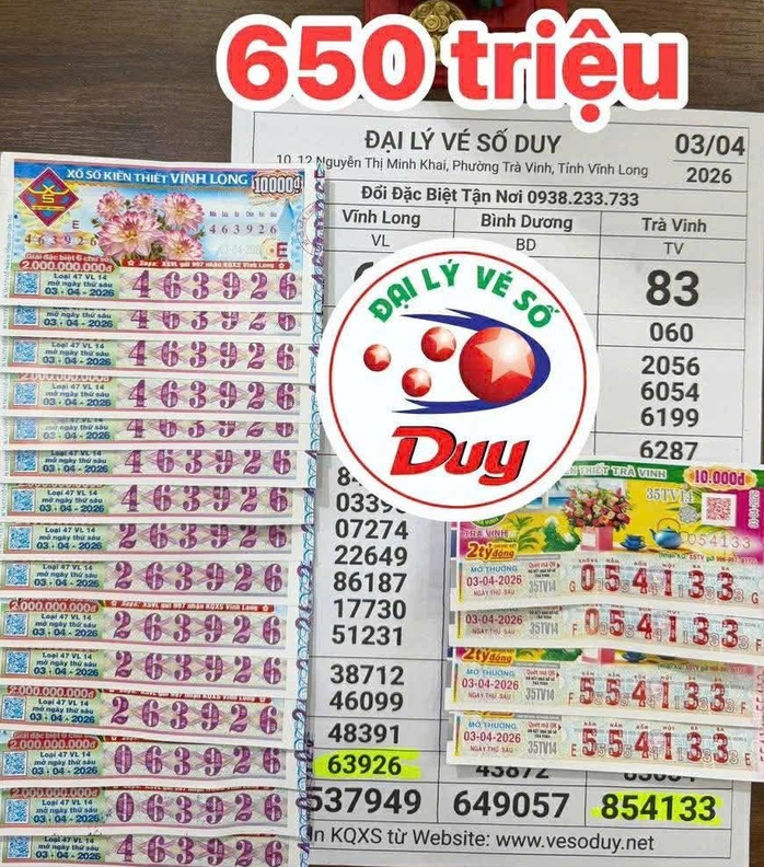 Lộ diện nhiều người tr&uacute;ng xổ số miền Nam ng&agrave;y 4 - 4: Kỷ lục v&eacute; ph&aacute;t h&agrave;nh - Ảnh 2.