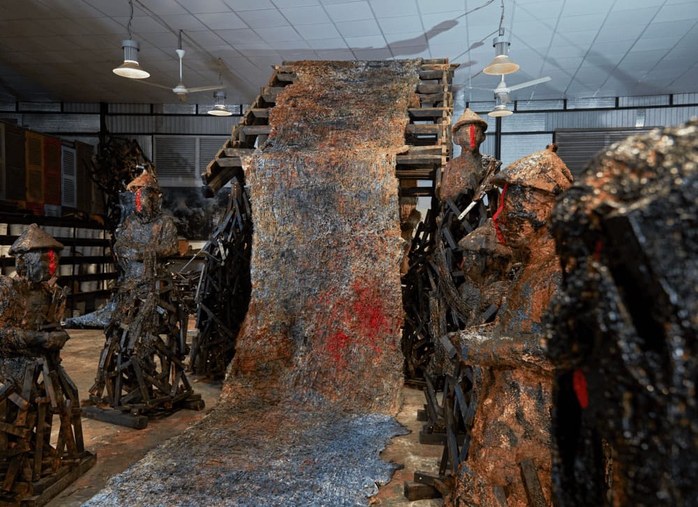 Họa sĩ L&ecirc; Hữu Hiếu đưa mỹ thuật Việt đến &Yacute; triển l&atilde;m - Ảnh 3.