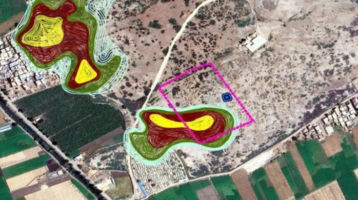 D&ograve;ng điện xuy&ecirc;n đất tiết lộ cấu tr&uacute;c ma ở "Đồi của c&aacute;c pharaoh" - Ảnh 2.