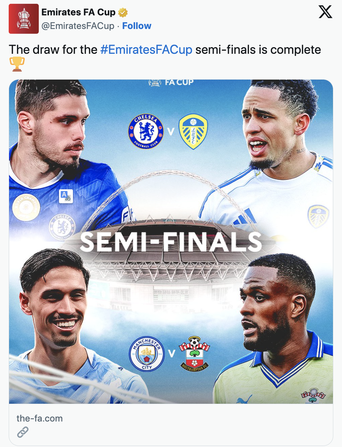 "Đấu s&uacute;ng" nghẹt thở, Leeds United v&agrave;o b&aacute;n kết FA Cup chờ chiến Chelsea - Ảnh 8.