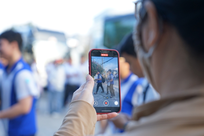 Trước giờ G, th&iacute; sinh thoải m&aacute;i bước v&agrave;o kỳ thi đ&aacute;nh gi&aacute; năng lực - Ảnh 4.