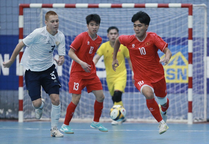U19 futsal Việt Nam đấu với tuyển Nga tại TP HCM - Ảnh 1.