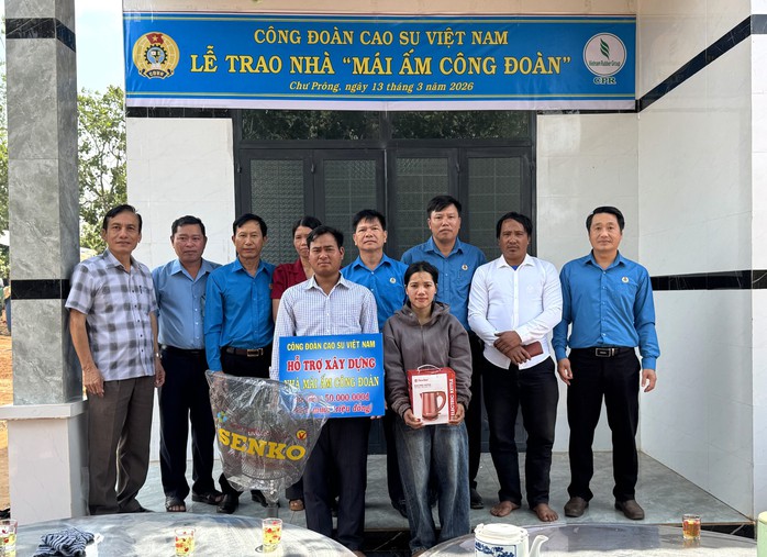 C&ocirc;ng đo&agrave;n Cao su Việt Nam v&agrave; vai tr&ograve; chăm lo người lao động năm 2026 - Ảnh 5.