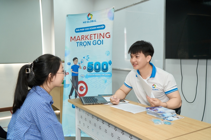 Sinh viên "thử lửa" tuyển dụng với 25 doanh nghiệp - Ảnh 3.