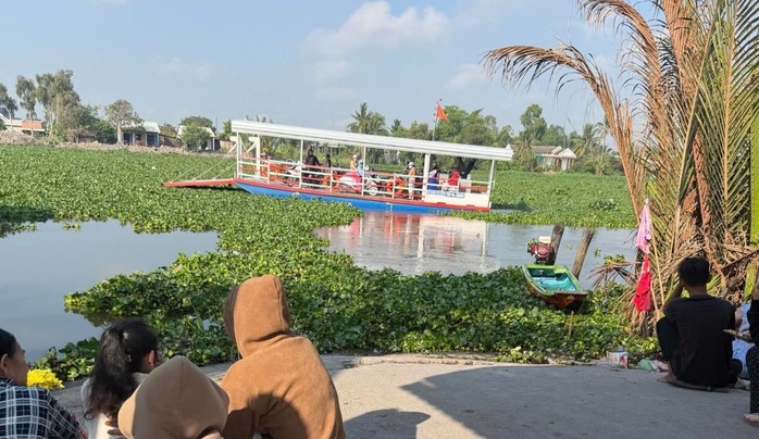 Ph&aacute;t hiện thi thể 2 trẻ nhỏ đuối nước tr&ecirc;n s&ocirc;ng V&agrave;m Cỏ T&acirc;y tại T&acirc;y Ninh - Ảnh 2.