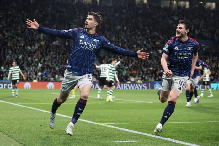 Kai Havertz tỏa s&aacute;ng ph&uacute;t b&ugrave; giờ, Arsenal rộng cửa v&agrave;o b&aacute;n kết Champions League - Ảnh 6.