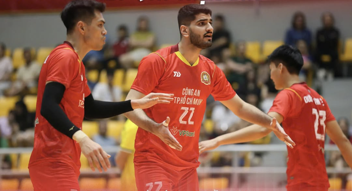 CA TPHCM thắng trận derby mở m&agrave;n Giải b&oacute;ng chuyền quốc gia - Ảnh 1.