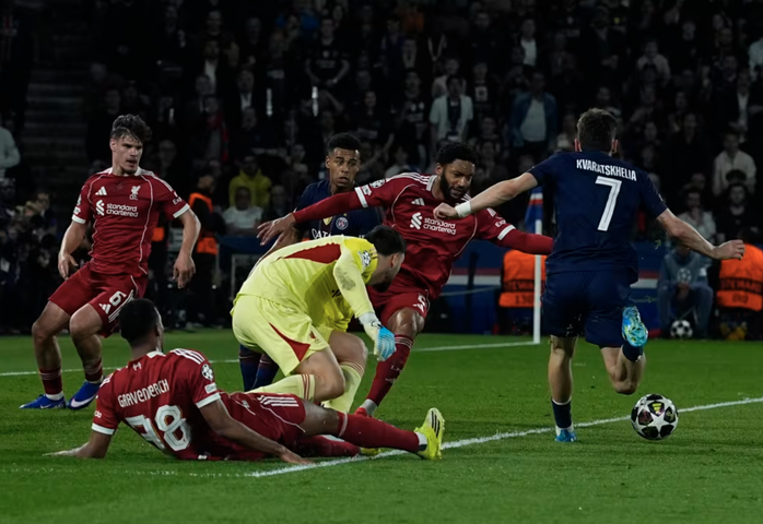  PSG &aacute;p đảo to&agrave;n diện, Liverpool g&acirc;y thất vọng n&atilde;o nề  - Ảnh 1.