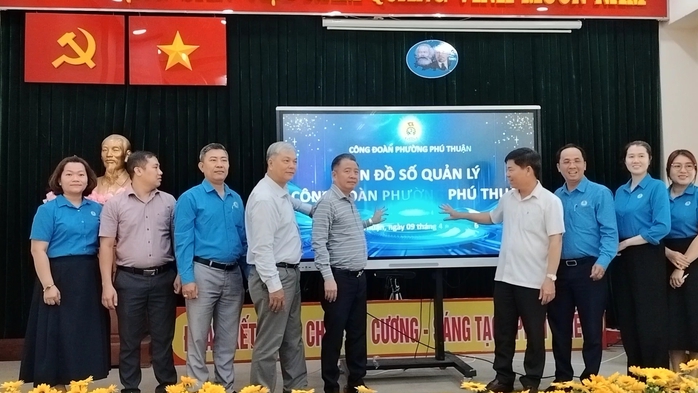 Ra mắt bản đồ số quản lý Công đoàn cơ sở - Ảnh 2.