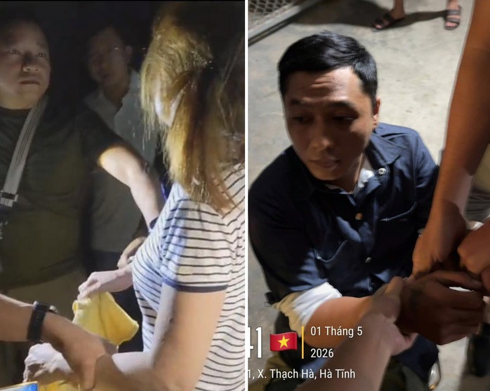 Bắt giữ đ&ocirc;i nam nữ g&acirc;y ra vụ cướp tiệm v&agrave;ng tại H&agrave; Tĩnh - Ảnh 1.